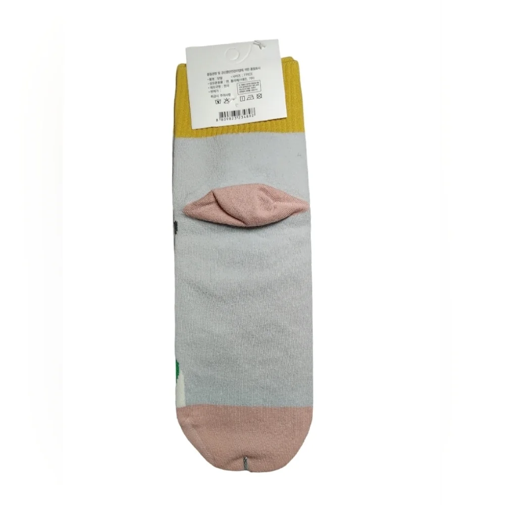 Cute Frog and Duck Character Socks